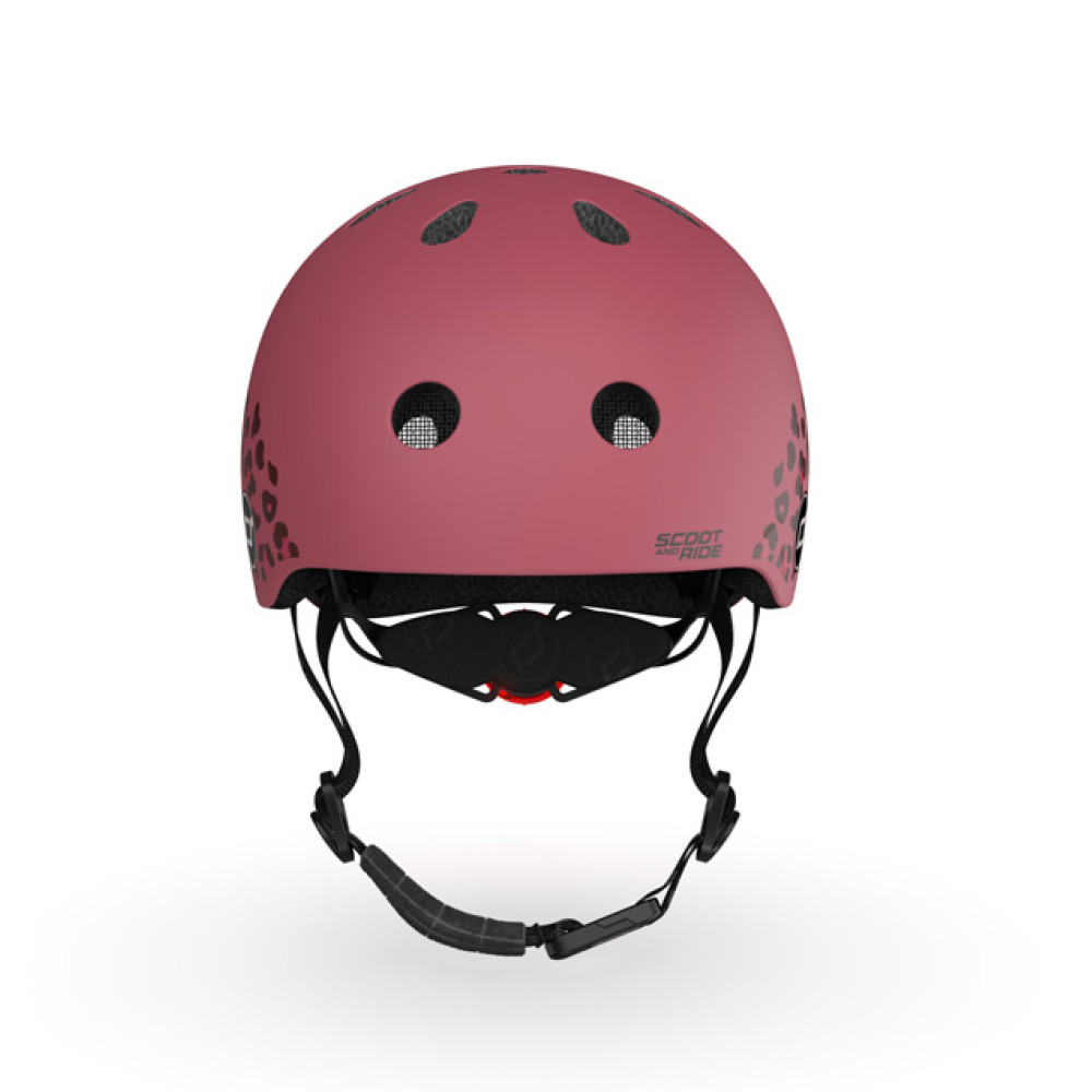 Scoot&Ride Helmet XXS - детский защитный шлем с фонариком, обхват головы 45-51 см • Wildcat (SR-181206-WILDCAT)