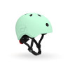Scoot&Ride Helmet S - детский защитный шлем с фонариком, обхват головы 51-55 см • Kiwi (SR-181206-KIWI)
