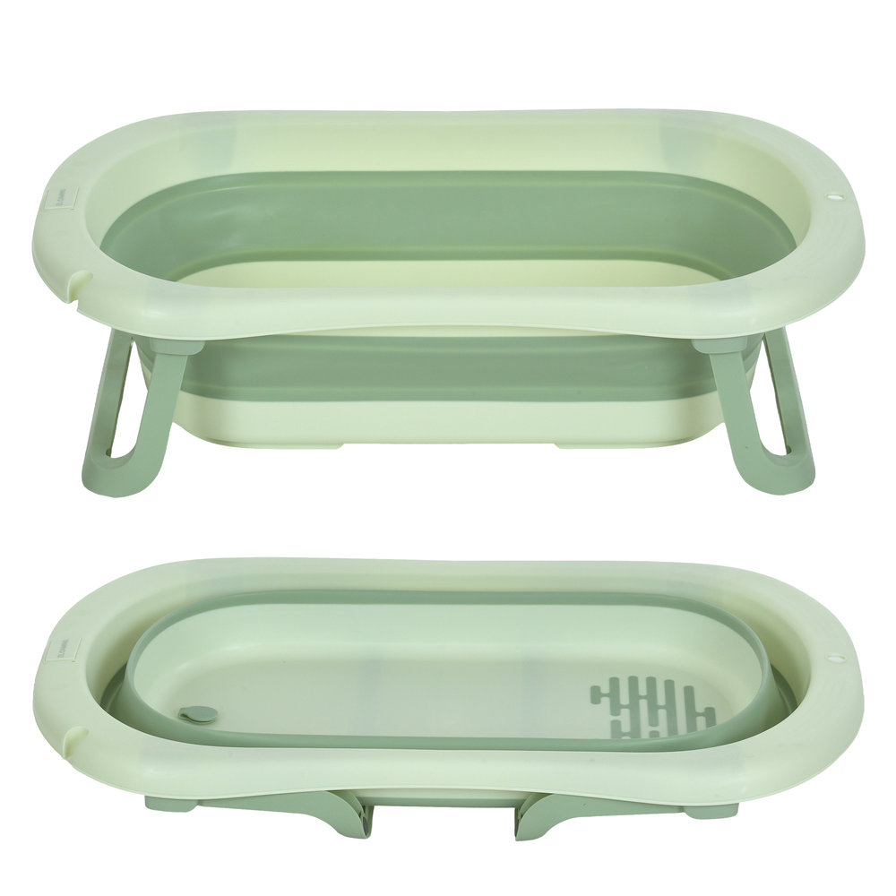 Ванночка складна з вкладишем і термометром El Camino Me 1151 Plus Pale Green