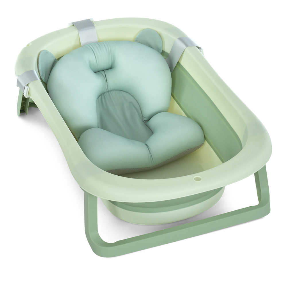 Ванночка складна з вкладишем і термометром El Camino Me 1151 Plus Pale Green