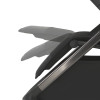 Espiro Wind - прогулянкова коляска з автоматичним складанням, регульована висота ручки, панорамна вентиляційна панель • Mistral Black