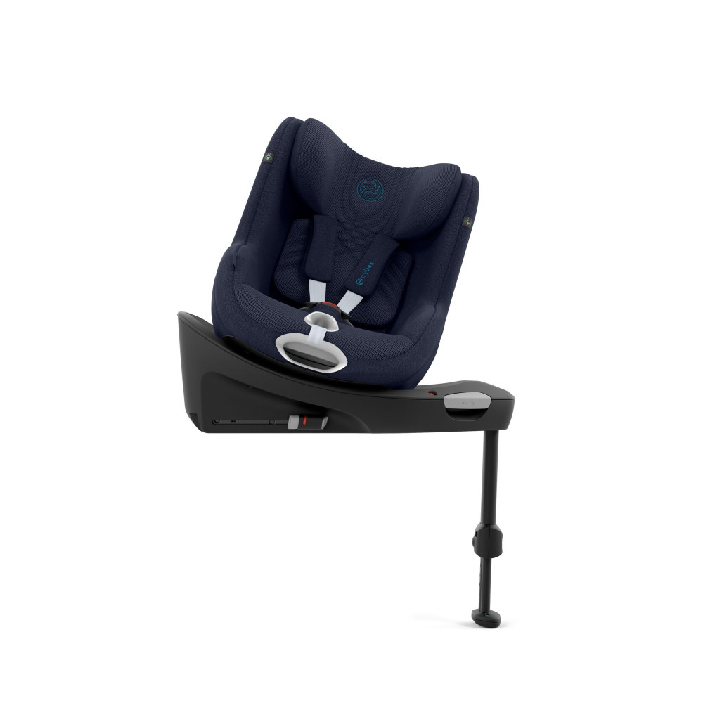 Cybex Sirona Ti - автокрісло для дитини (0 - 4 роки/ 40 - 105 см) з функцією повороту на 360 градусів, з кріпленням ISOFIX + опорна ніжка, розсувний козирок, тканина 3D-Mesh • Nautical Blue Plus Cybex Sirona Ti - автокрісло для дитини (0 - 4 роки/ 40 - 105 см) з функцією повороту на 360 градусів, з кріпленням ISOFIX + опорна ніжка, розсувний козирок, тканина 3D-Mesh • Nautical Blue Plus