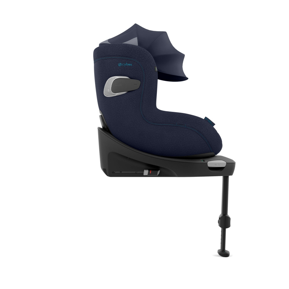 Cybex Sirona Ti - автокрісло для дитини (0 - 4 роки/ 40 - 105 см) з функцією повороту на 360 градусів, з кріпленням ISOFIX + опорна ніжка, розсувний козирок, тканина 3D-Mesh • Nautical Blue Plus Cybex Sirona Ti - автокрісло для дитини (0 - 4 роки/ 40 - 105 см) з функцією повороту на 360 градусів, з кріпленням ISOFIX + опорна ніжка, розсувний козирок, тканина 3D-Mesh • Nautical Blue Plus