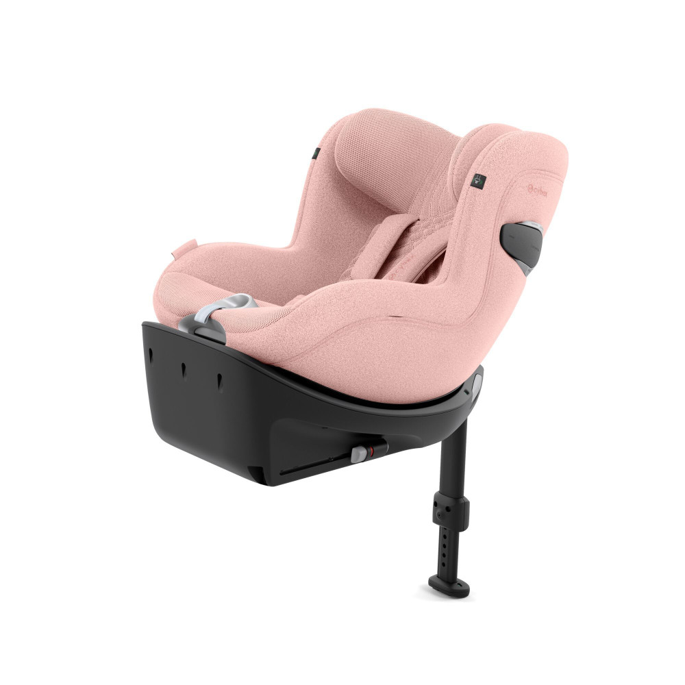 Cybex Sirona Ti - автокрісло для дитини (0 - 4 роки/ 40 - 105 см) з функцією повороту на 360 градусів, з кріпленням ISOFIX + опорна ніжка, розсувний козирок, тканина 3D-Mesh • Peach Pink Plus Cybex Sirona Ti - автокрісло для дитини (0 - 4 роки/ 40 - 105 см) з функцією повороту на 360 градусів, з кріпленням ISOFIX + опорна ніжка, розсувний козирок, тканина 3D-Mesh • Peach Pink Plus