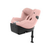 Cybex Sirona Ti - автокрісло для дитини (0 - 4 роки/ 40 - 105 см) з функцією повороту на 360 градусів, з кріпленням ISOFIX + опорна ніжка, розсувний козирок, тканина 3D-Mesh • Peach Pink Plus