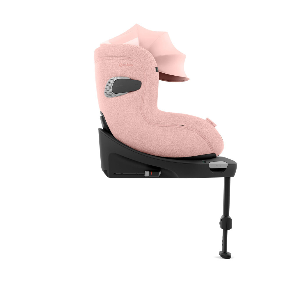 Cybex Sirona Ti - автокрісло для дитини (0 - 4 роки/ 40 - 105 см) з функцією повороту на 360 градусів, з кріпленням ISOFIX + опорна ніжка, розсувний козирок, тканина 3D-Mesh • Peach Pink Plus Cybex Sirona Ti - автокрісло для дитини (0 - 4 роки/ 40 - 105 см) з функцією повороту на 360 градусів, з кріпленням ISOFIX + опорна ніжка, розсувний козирок, тканина 3D-Mesh • Peach Pink Plus