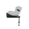 Cybex Sirona Ti - автокрісло для дитини (0 - 4 роки/ 40 - 105 см) з функцією повороту на 360 градусів, з кріпленням ISOFIX + опорна ніжка, розсувний козирок, тканина 3D-Mesh • Platinum White Plus