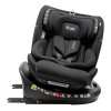 Bair Oreo 360 i–Size - детское автокресло (0 – 12 лет /40 - 150 см /0 – 36 кг), с функцией поворота 360, крепление Isofix и Top Tether (якорный ремень) • Total Black (BO-01)