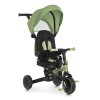 Turbo Trike MT 1036 - детский складной трехколесный велосипед с родительской ручкой (1–5 лет / до 30 кг), трансформер 4в1, беговел • Green