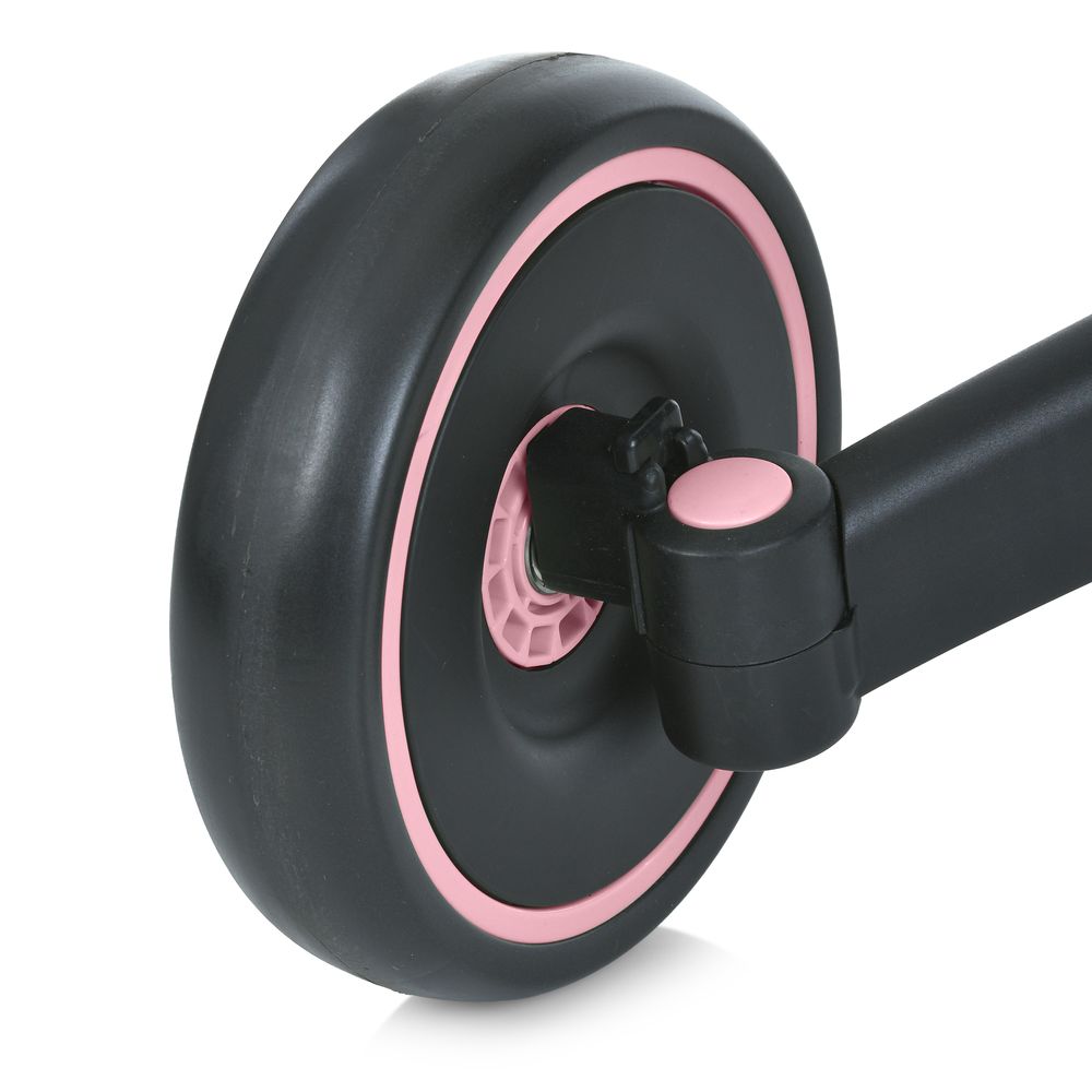 Turbo Trike MT 1036 - детский складной трехколесный велосипед с родительской ручкой (1–5 лет / до 30 кг), трансформер 4в1, беговел • Pink