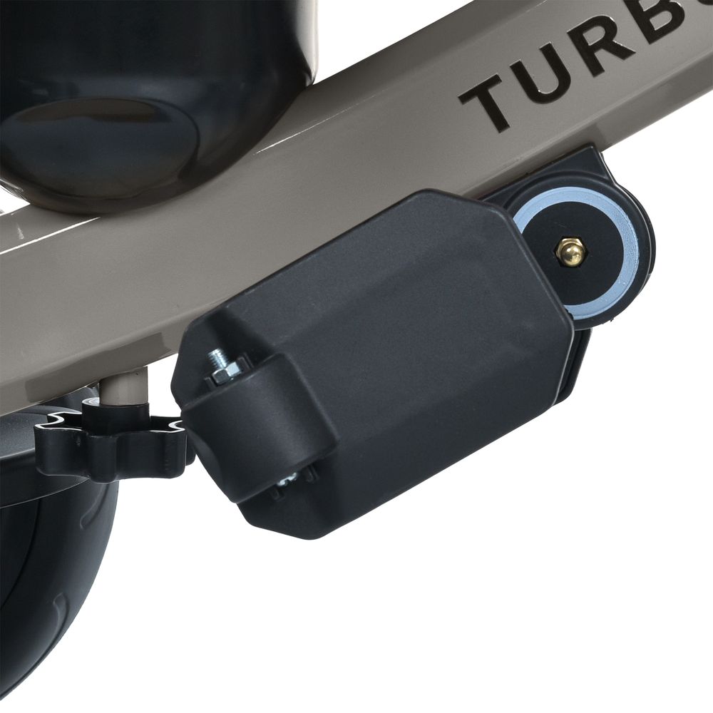 Turbo Trike MT 1001-1 - дитячий триколісний велосипед з батьківською ручкою (від 1.5 до 3 років), поворотне сидіння, колеса EVA • Almond Beige