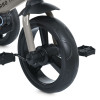 Turbo Trike MT 1001-1 - дитячий триколісний велосипед з батьківською ручкою (від 1.5 до 3 років), поворотне сидіння, колеса EVA • Almond Beige
