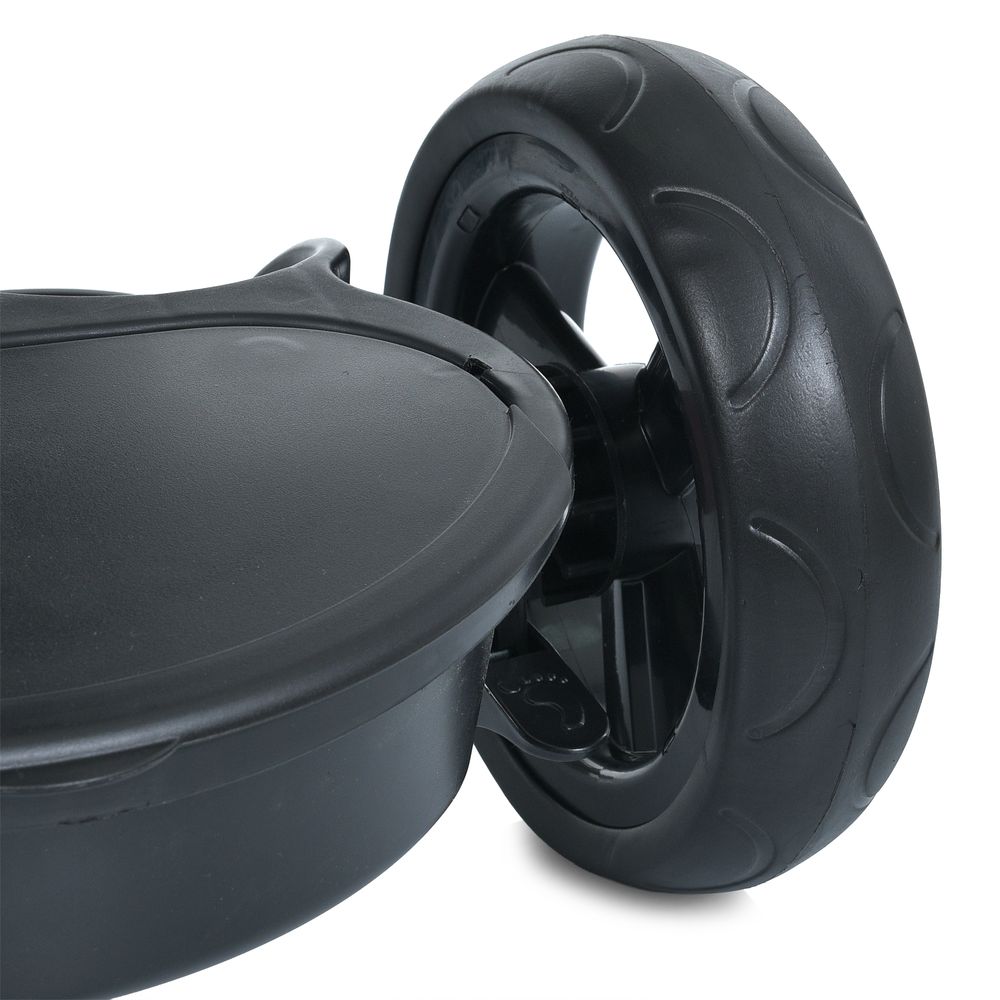 Turbo Trike MT 1001-1 - дитячий триколісний велосипед з батьківською ручкою (від 1.5 до 3 років), поворотне сидіння, колеса EVA • Smart Grey