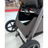 Carrello Bravo Lite Deluxe CRL-5529 - прогулянкова коляска з підсвіткою, всесезонний візок, телескопічне регулювання ручки, великі колеса, захист від сповзання, зручно складається • Midnight Blue