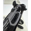 Carrello Bravo Lite Deluxe CRL-5529 - прогулянкова коляска з підсвіткою, всесезонний візок, телескопічне регулювання ручки, великі колеса, захист від сповзання, зручно складається • Midnight Blue