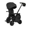 Qplay Nova Max - детский складной трехколесный велосипед с родительской ручкой • Black