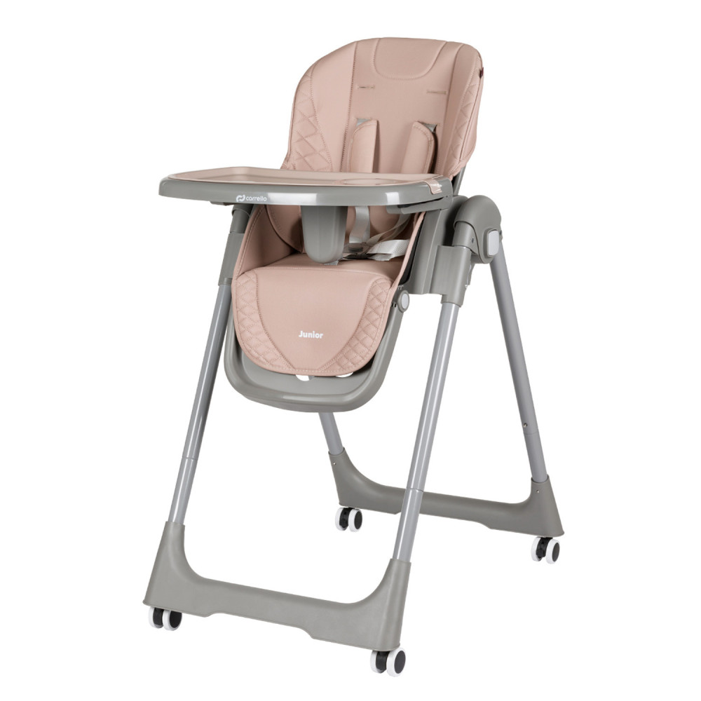 Carrello Junior CRL-1412 - стульчик для кормления на колесиках • Beige