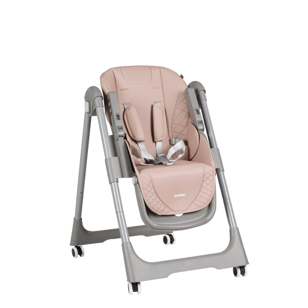 Carrello Junior CRL-1412 - стульчик для кормления на колесиках • Beige