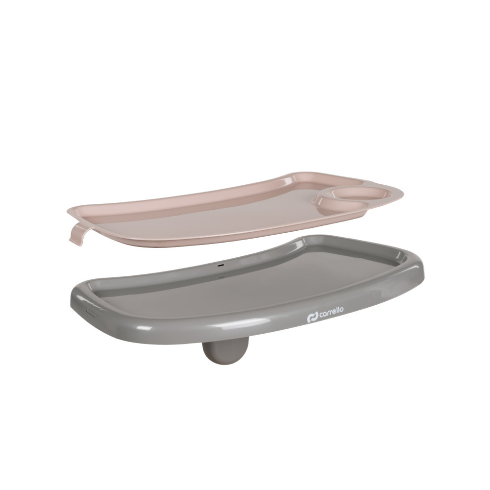 Carrello Junior CRL-1412 - стульчик для кормления на колесиках • Beige