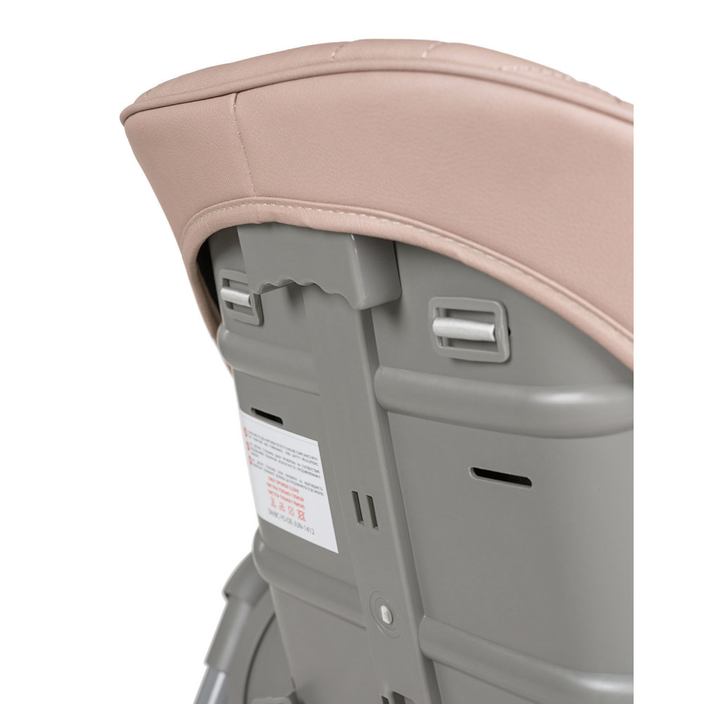 Carrello Junior CRL-1412 - стульчик для кормления на колесиках • Beige