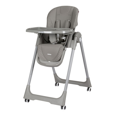 Carrello Junior CRL-1412 - стульчик для кормления на колесиках • Dark Grey
