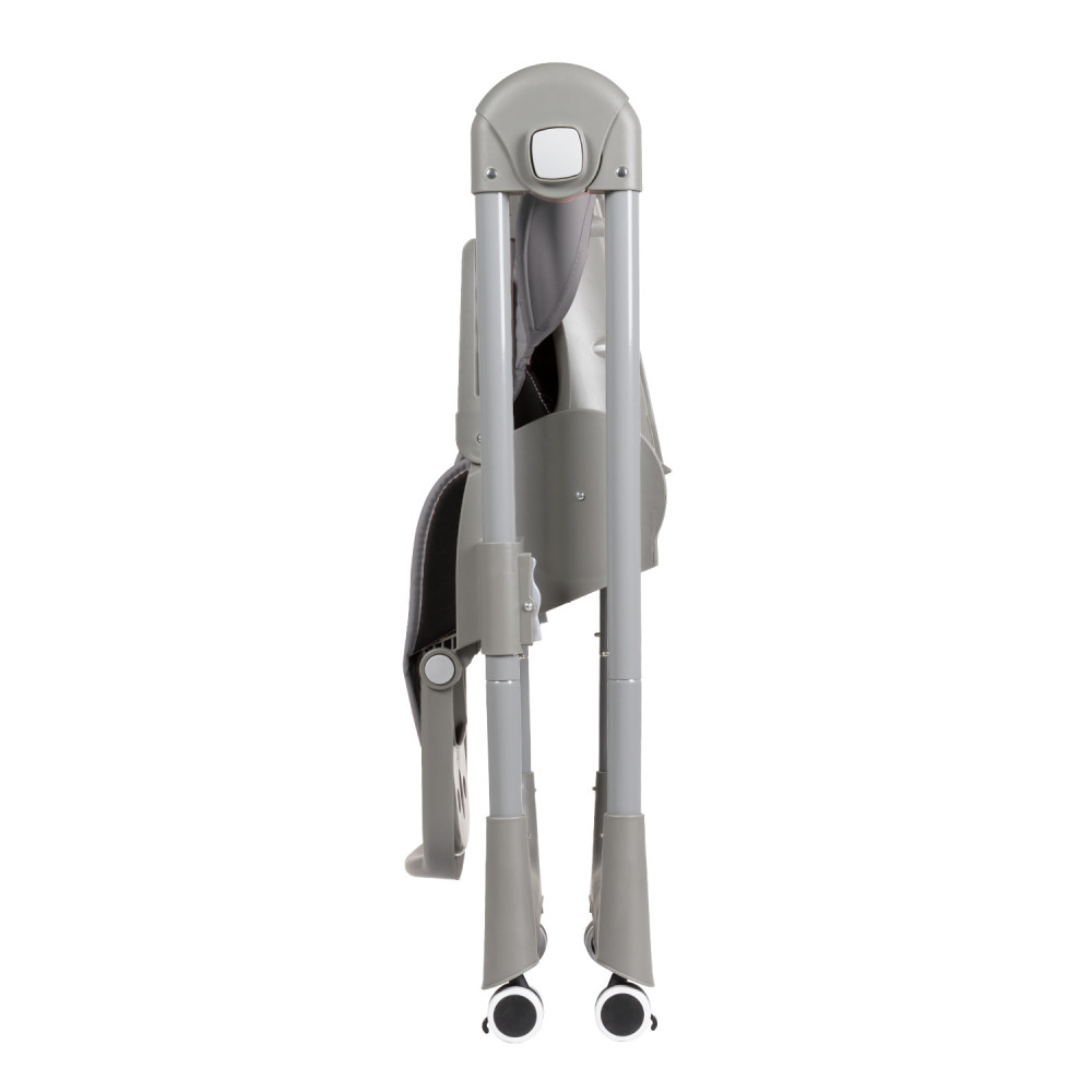 Carrello Junior CRL-1412 - стульчик для кормления на колесиках • Dark Grey