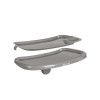 Carrello Junior CRL-1412 - стульчик для кормления на колесиках • Dark Grey
