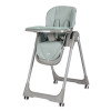 Carrello Junior CRL-1412 - стільчик для годування на коліщатках • Dark Green