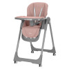 Carrello Junior CRL-1412 - стульчик для кормления на колесиках • Dark Pink