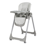 Carrello Junior CRL-1412 - стульчик для кормления на колесиках • Light Grey