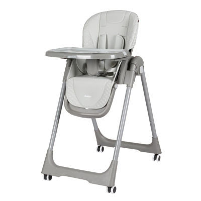 Carrello Junior CRL-1412 - стульчик для кормления на колесиках • Light Grey