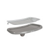 Carrello Junior CRL-1412 - стульчик для кормления на колесиках • Light Grey
