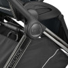 El Camino Prestige ME 1124-3 - детская коляска 2в1 с большими колесами,  универсальная, телескопическое регулирование ручки  • Black