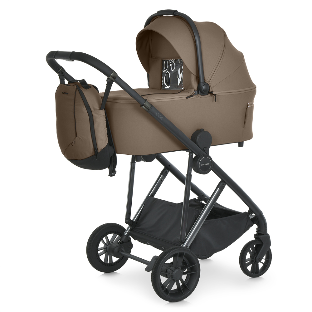 El Camino Coil ME 1190 - детская коляска 2в1 • Hot Chocolate