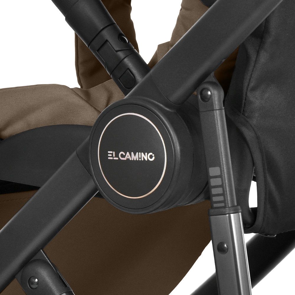El Camino Coil ME 1190 - дитячий візок 2в1, універсальна коляска • Hot Chocolate El Camino Coil ME 1190 - дитячий візок 2в1, універсальна коляска • Hot Chocolate