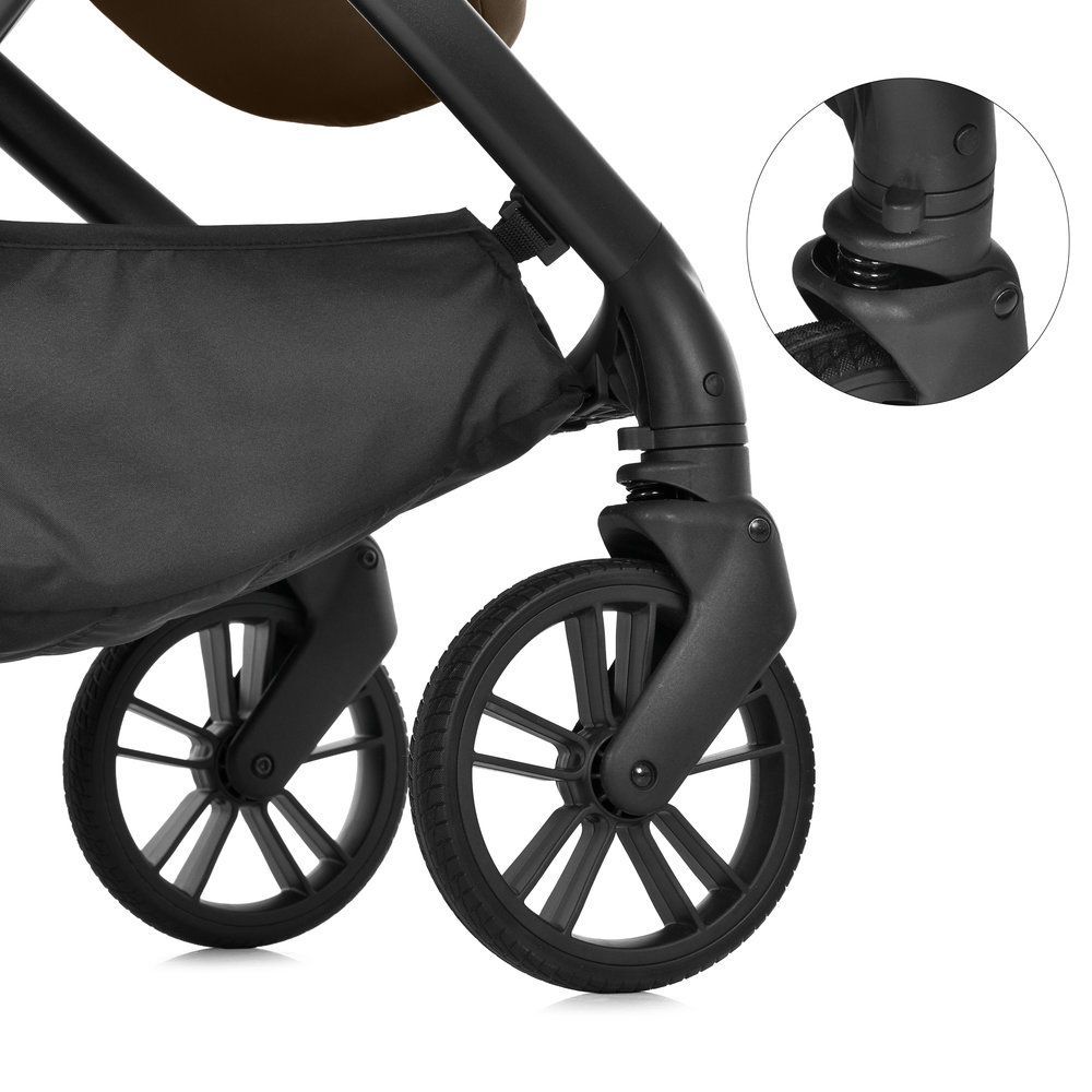 El Camino Coil ME 1190 - дитячий візок 2в1, універсальна коляска • Hot Chocolate El Camino Coil ME 1190 - дитячий візок 2в1, універсальна коляска • Hot Chocolate