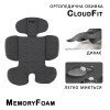 Bugs Aera 360° - детское автокресло i-Size (0 – 12 лет / 40 – 150 см) с функцией поворота 360 по ходу и против направления движения, боковая защита, крепление Isofix • Iron Grey