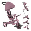 Globber Explorer Trike - детский трехколесный велосипед с родительской ручкой 4в1 • Пастельно-Сиреневый