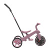 Globber Explorer Trike - детский трехколесный велосипед с родительской ручкой 4в1 • Пастельно-Сиреневый