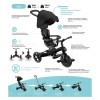 Globber Explorer Trike - детский трехколесный велосипед с родительской ручкой 4в1 • Розовый