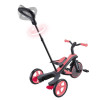 Globber Explorer Trike - детский трехколесный велосипед с родительской ручкой 4в1 • Розовый