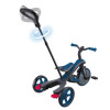 Globber Explorer Trike - детский трехколесный велосипед с родительской ручкой 4в1 • Синий