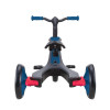 Globber Explorer Trike - детский трехколесный велосипед с родительской ручкой 4в1 • Синий
