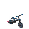 Globber Explorer Trike - детский трехколесный велосипед с родительской ручкой 4в1 • Синий