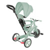Globber Explorer Trike - детский трехколесный велосипед с родительской ручкой 4в1 • Фисташковый