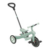 Globber Explorer Trike - детский трехколесный велосипед с родительской ручкой 4в1 • Фисташковый