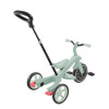 Globber Explorer Trike - детский трехколесный велосипед с родительской ручкой 4в1 • Фисташковый