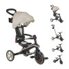 Globber Explorer Trike Foldable - детский трехколесный складной велосипед с родительской ручкой 4в1 • Песочный