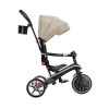 Globber Explorer Trike Foldable - детский трехколесный складной велосипед с родительской ручкой 4в1 • Песочный