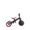 Globber Explorer Trike Foldable - детский трехколесный складной велосипед с родительской ручкой 4в1 • Розовый